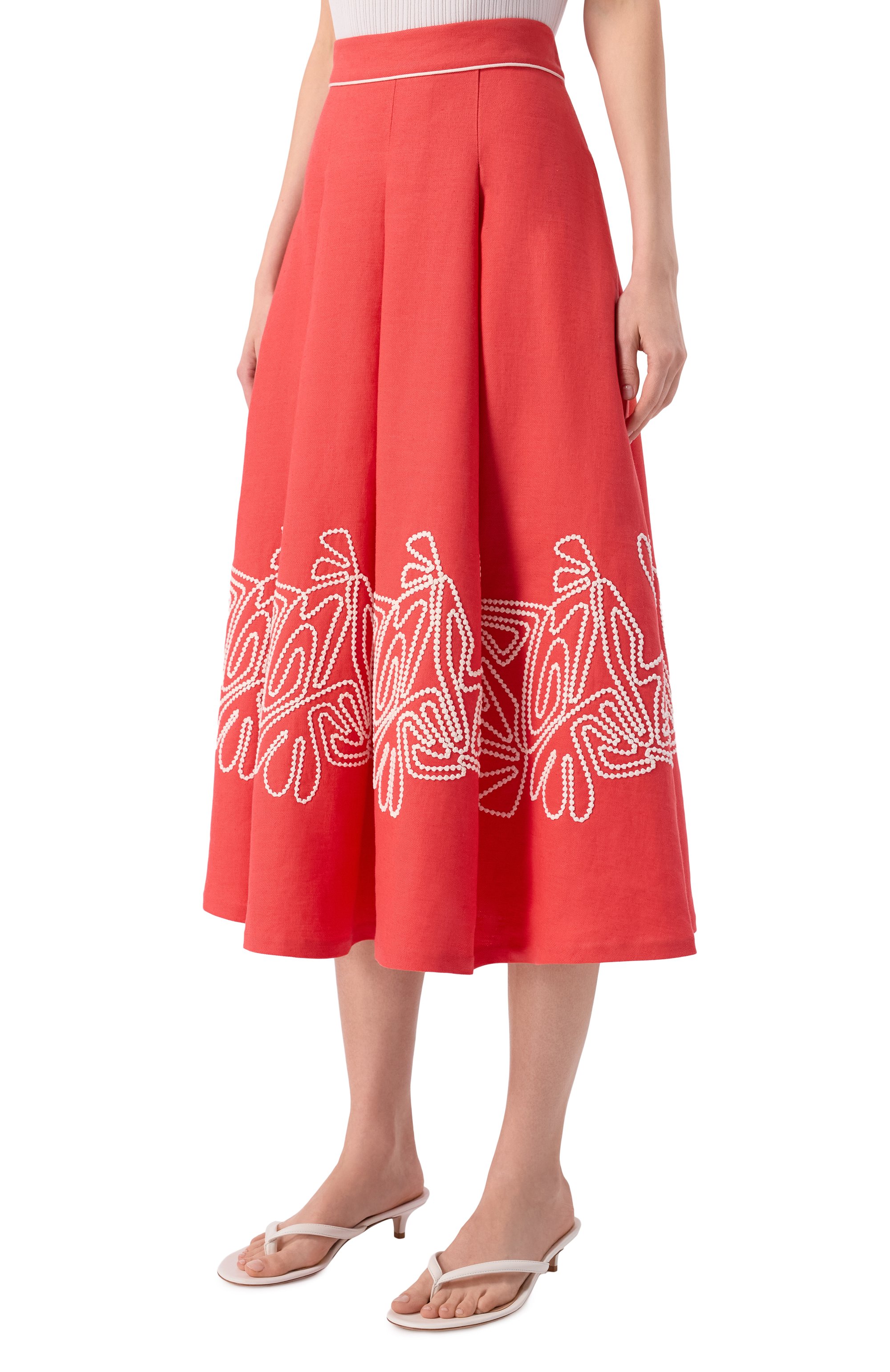 Льняная юбка LORO PIANA, арт. FAL5864, фото 3