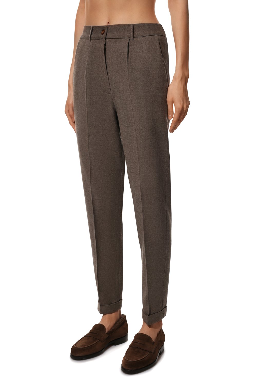 Шерстяные брюки KITON, арт. D50105S06717, фото 3