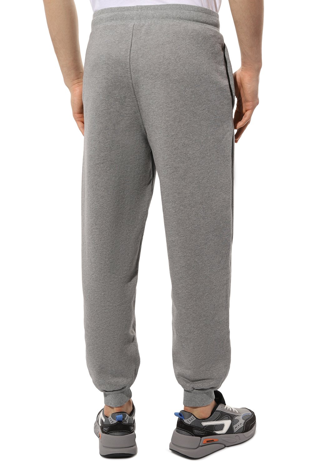 Хлопковые джоггеры AMI, арт. UTR202 747, фото 4