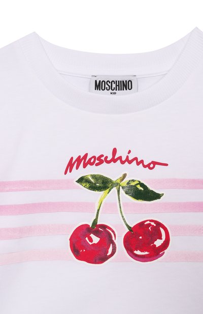 Хлопковая футболка MOSCHINO, арт. HDM06Y/LAA02, фото 3