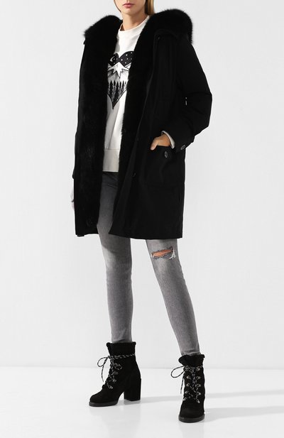 Утепленная парка с капюшоном MONCLER, арт. D2-093-49398-10-57900, фото 2