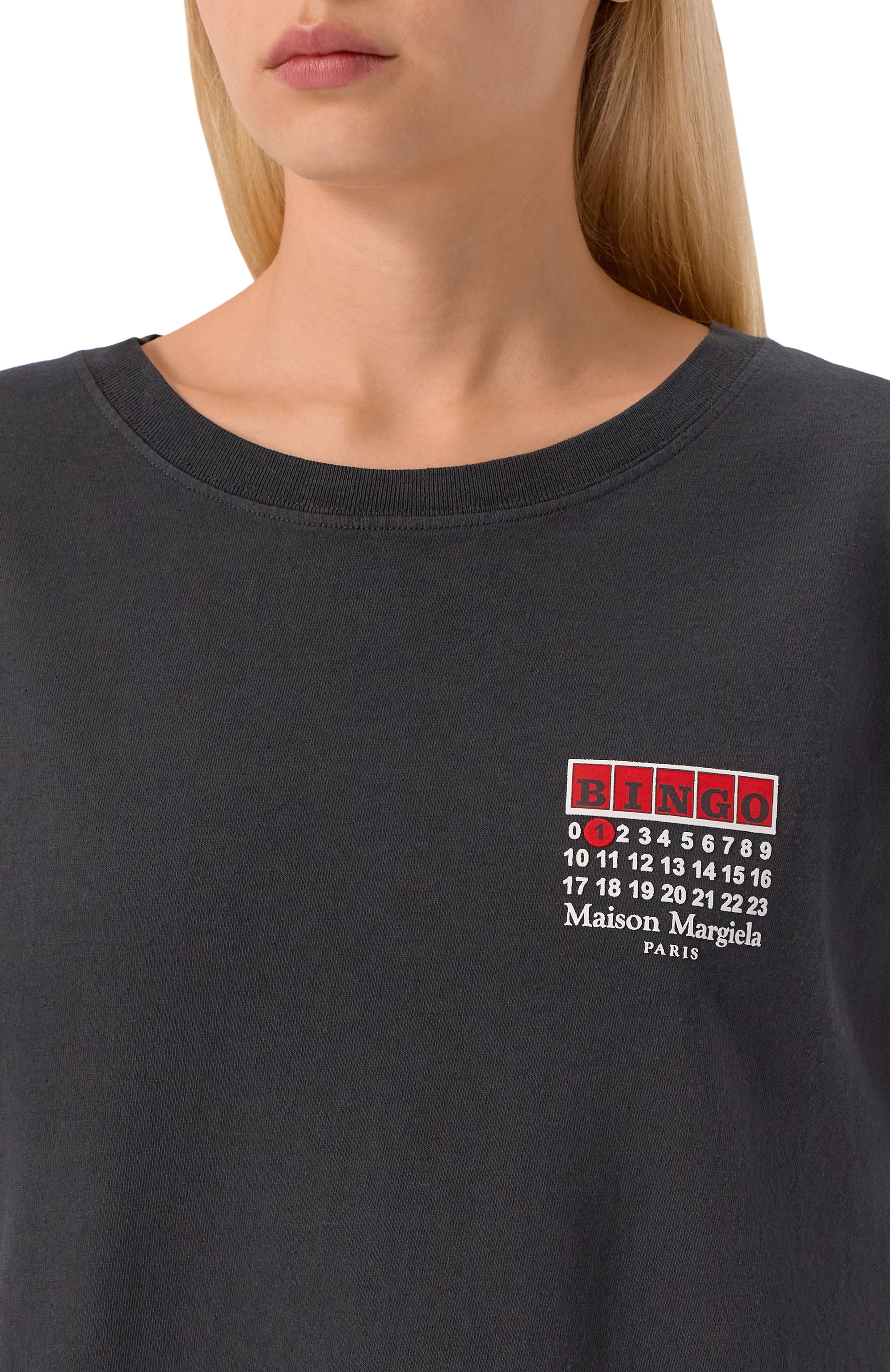 Хлопковый лонгслив MAISON MARGIELA, арт. S51GC0538/S24567, фото 5