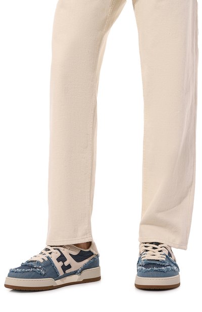 Текстильные кеды fendi match FENDI, арт. 7E1495/AMF1, фото 3