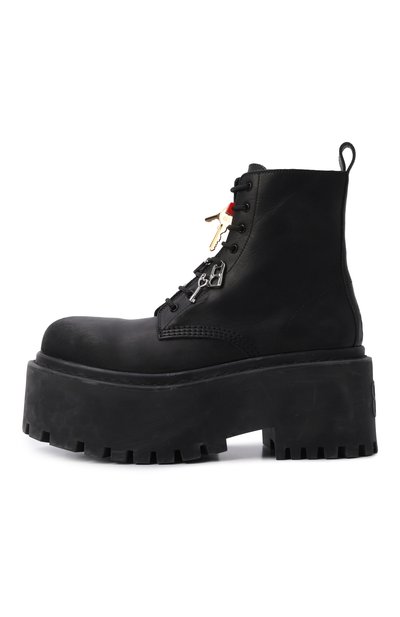 Кожаные ботинки strike BALENCIAGA, арт. 859611/WCDA3, фото 4