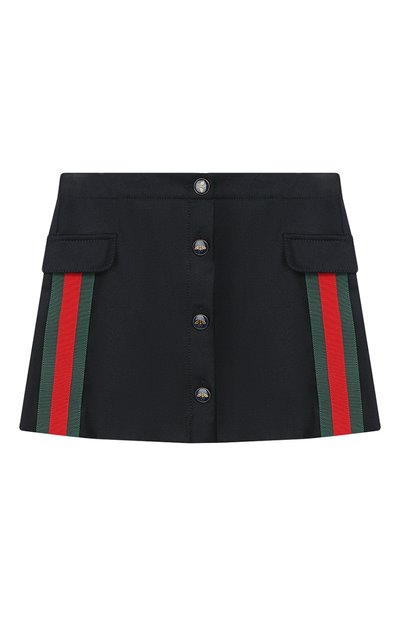 Мини-юбка из смеси шерсти и кашемира GUCCI, арт. 519471/XBE88, фото 1