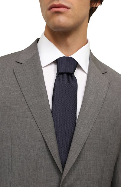 Шелковый галстук CORNELIANI, арт. 90U302-2820303/00, фото 2