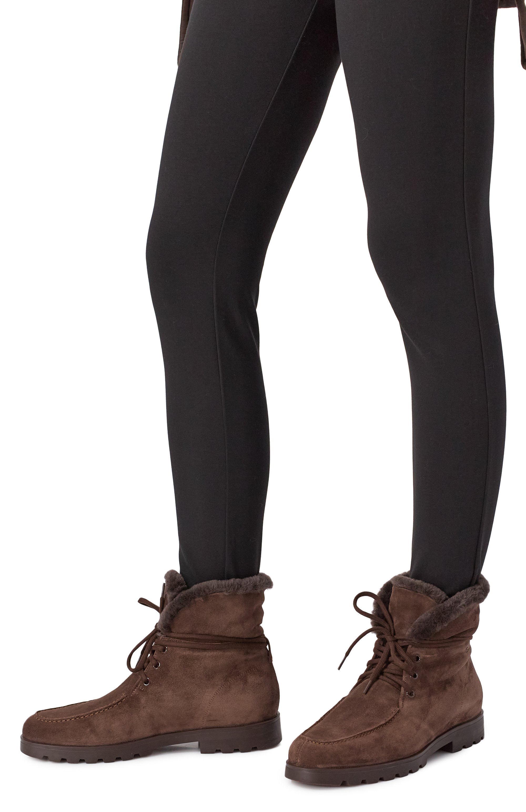 Замшевые ботинки SANTONI, арт. WTDG71048DKRAPFR, фото 3