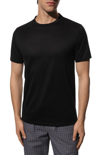 Хлопковая футболка HANRO, арт. 073511., фото 3