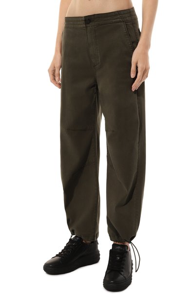 Джоггеры PAIGE хаки цвета по цене 35150 руб., арт. 7590J47-C151, фото 3 Джоггеры PAIGE, арт. 7590J47-C151, фото 3