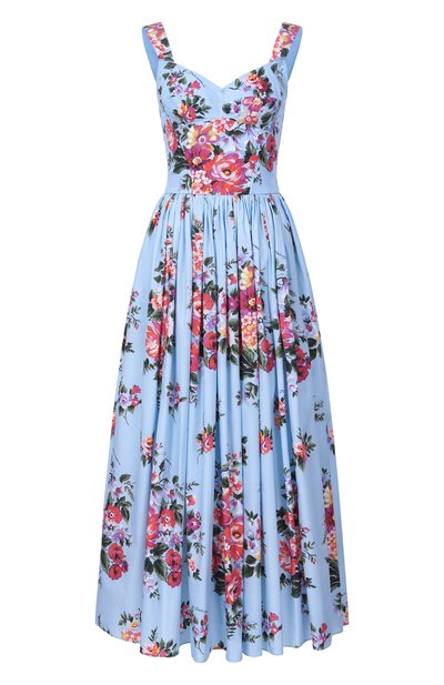 Женское хлопковое платье DOLCE & GABBANA, арт. F6TTHT/HS5UU