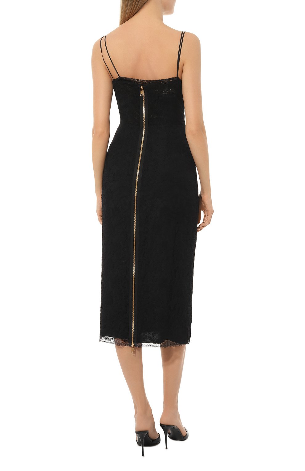 Платье из вискозы и хлопка GUCCI, арт. 681385 ZAIDJ, фото 4