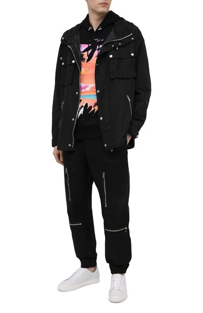 Хлопковое худи BALMAIN, арт. VH1JR020/G042, фото 2