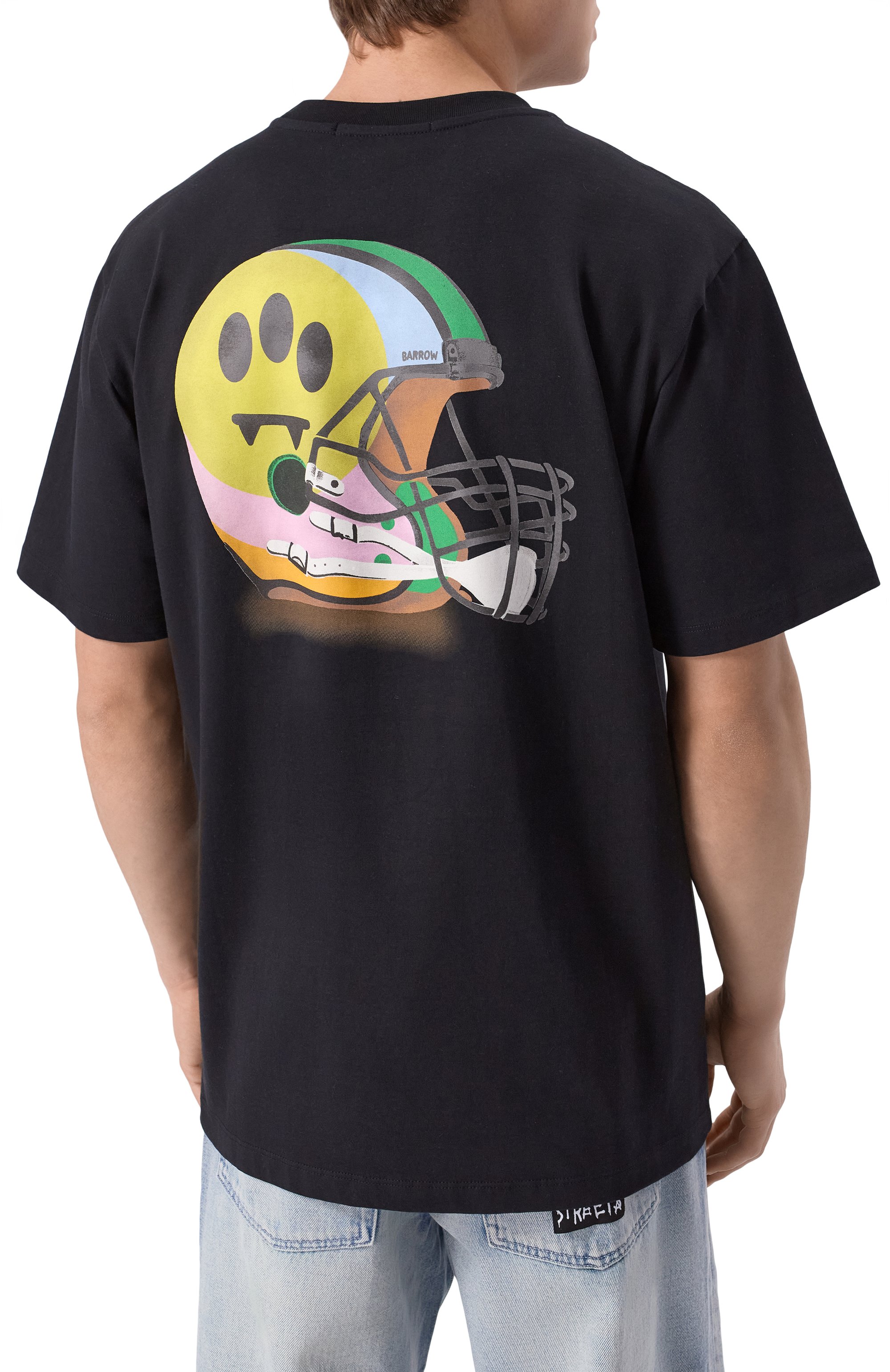 Хлопковая футболка BARROW, арт. S5BWMATH145, фото 4