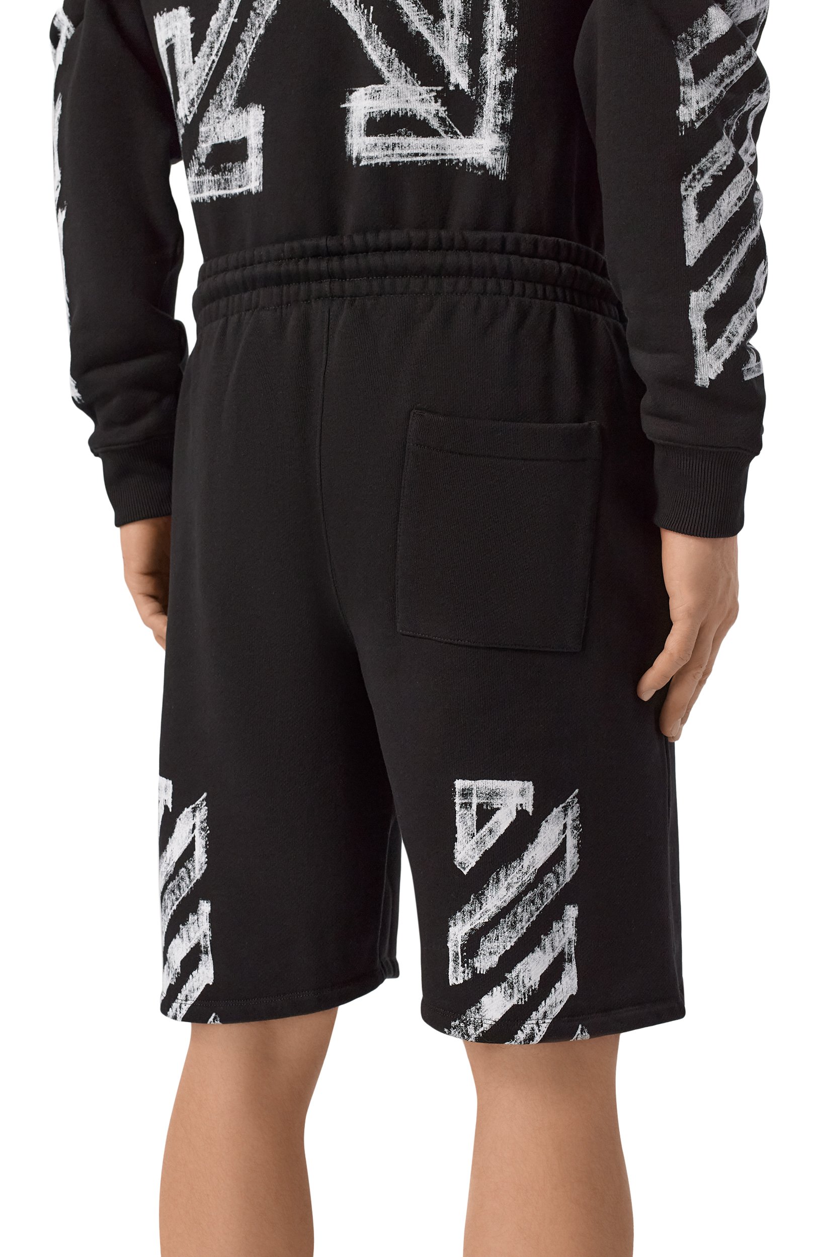 Хлопковые шорты OFF-WHITE, арт. 0MCI013F26FLE0050, фото 4