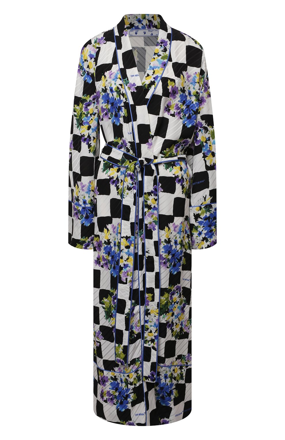 Платье с запахом OFF-WHITE, арт. 0WGD003S21FAB001, фото 1