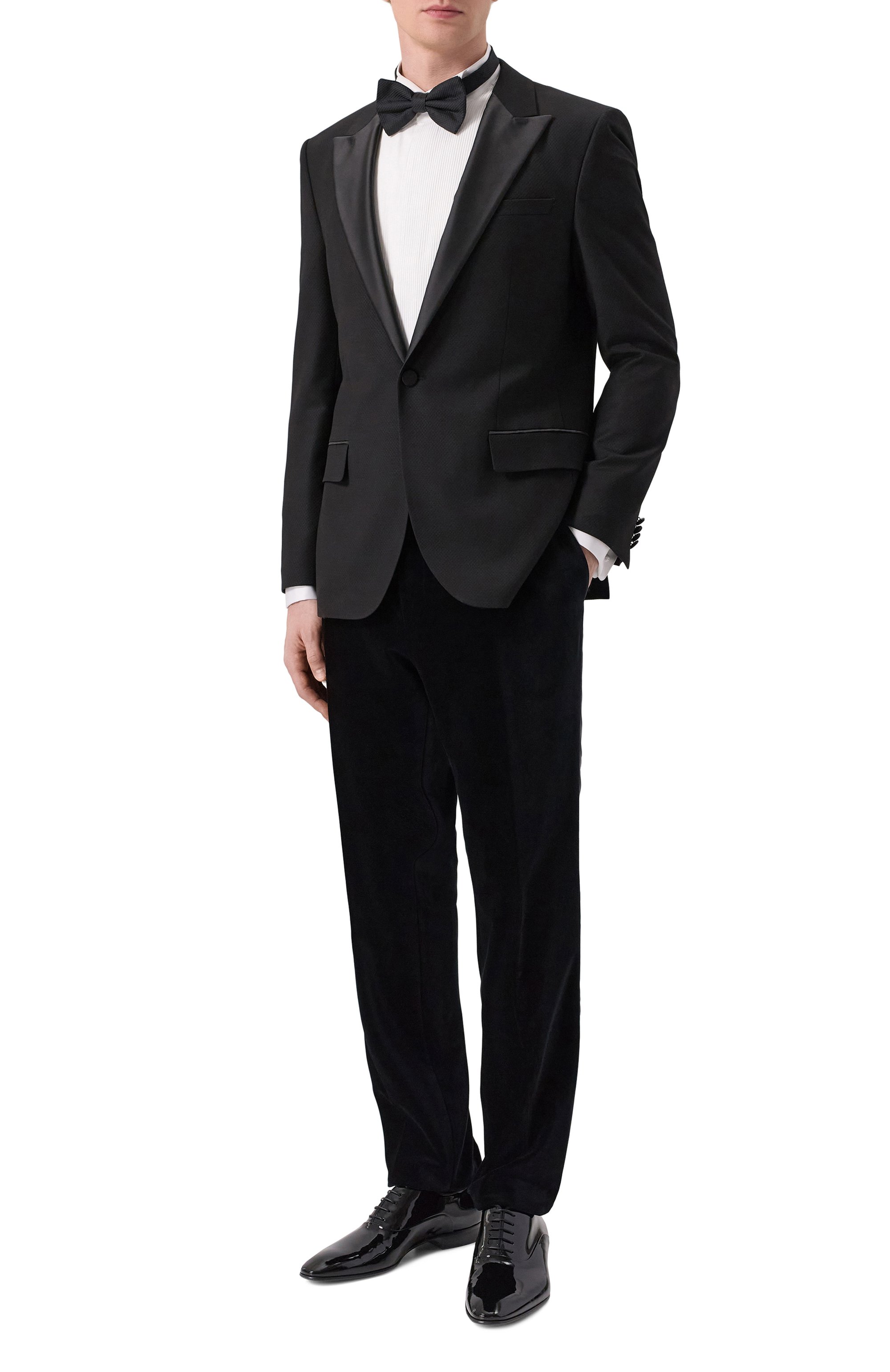 Бархатные брюки HUGO, арт. 50549025, фото 2