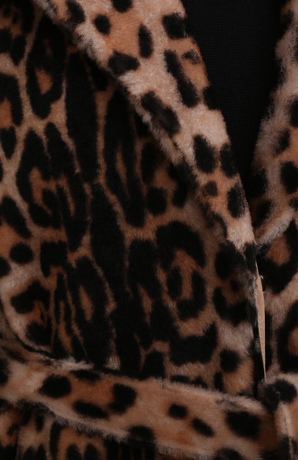 Двусторонняя дубленка YVES SALOMON леопардового цвета по цене 599500 руб., арт. 21WYM60417MERL, фото 5 Двусторонняя дубленка YVES SALOMON, арт. 21WYM60417MERL, фото 5