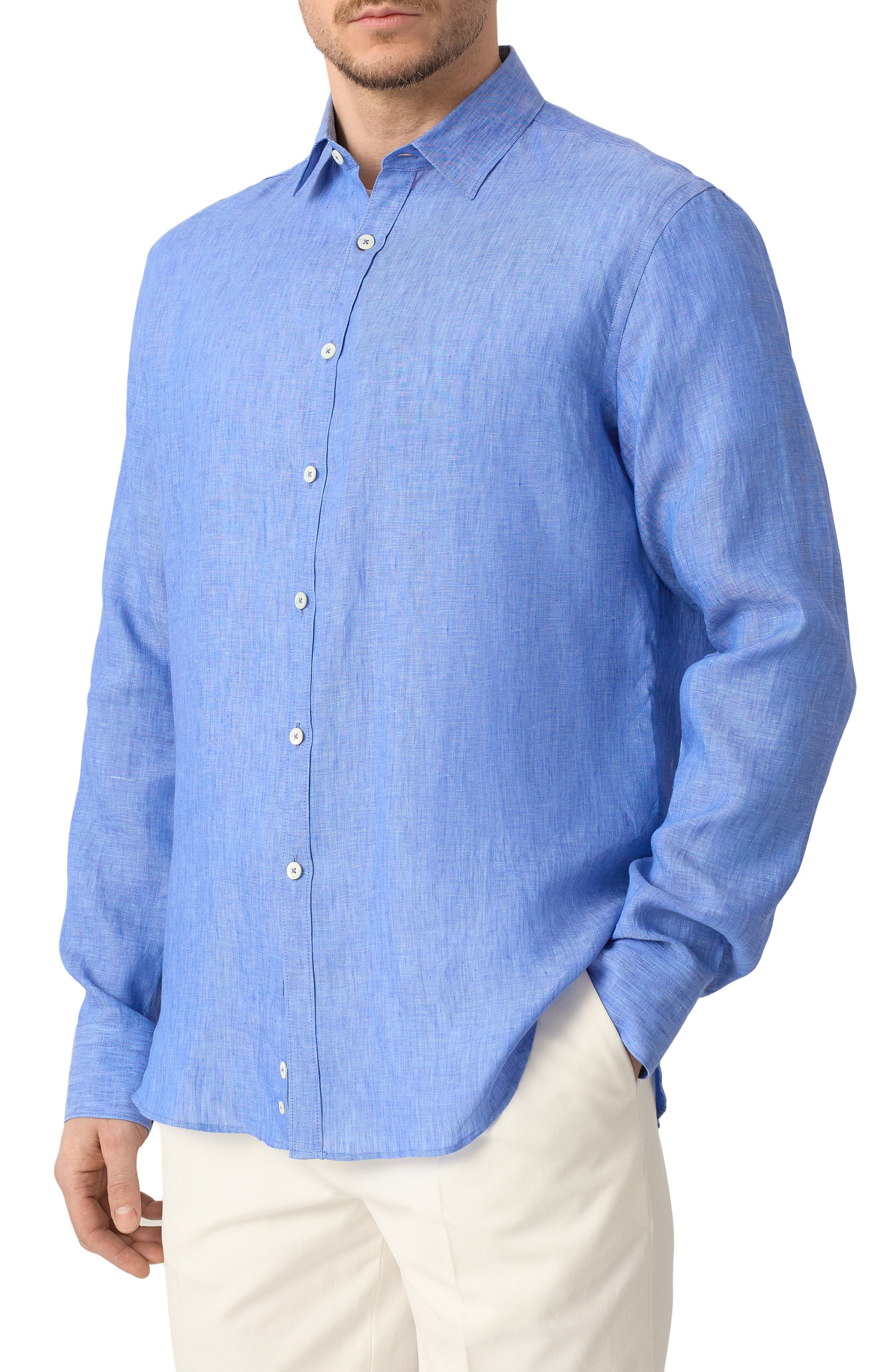 Льняная рубашка CANALI, арт. CSL7077/GL03099, фото 3