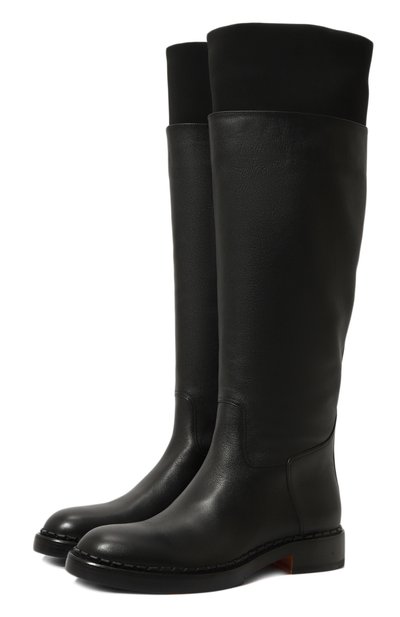 Женские комбинированные сапоги SANTONI, арт. WSAG71123BJ2TTPE