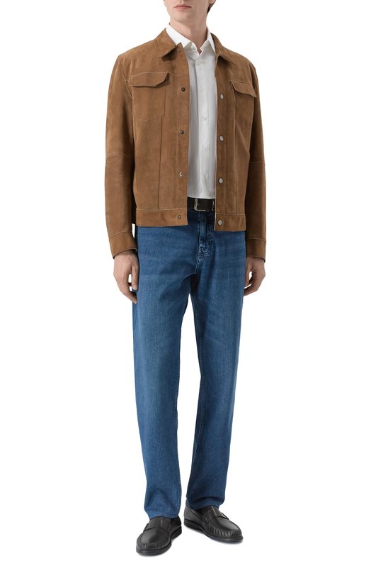 Хлопковая сорочка HUGO 50519812 Белый  50519812 Фото 2