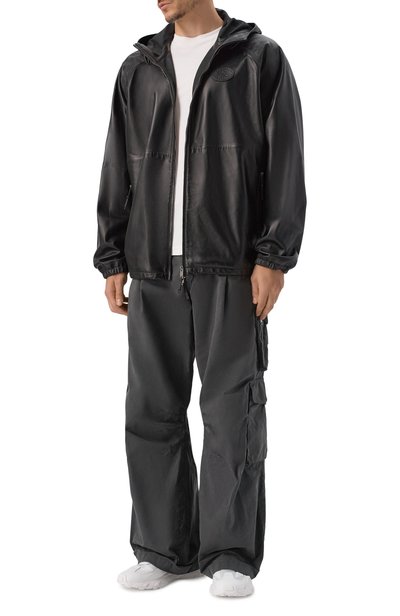 Мужская кожаная куртка BURBERRY, арт. 8130190