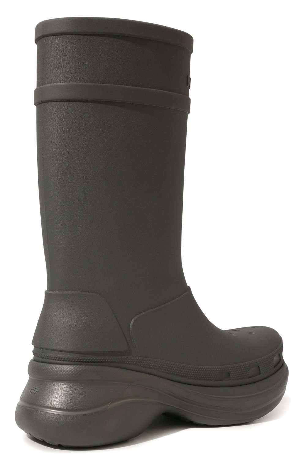 Резиновые сапоги crocs x balenciaga BALENCIAGA серого цвета по цене 160000 руб., арт. 677388/W1S8E, фото 5 Резиновые сапоги crocs x balenciaga BALENCIAGA, арт. 677388/W1S8E, фото 5