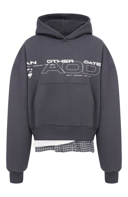 Мужской хлопковое худи AN OTHER DATE, арт. F50DMAHS066