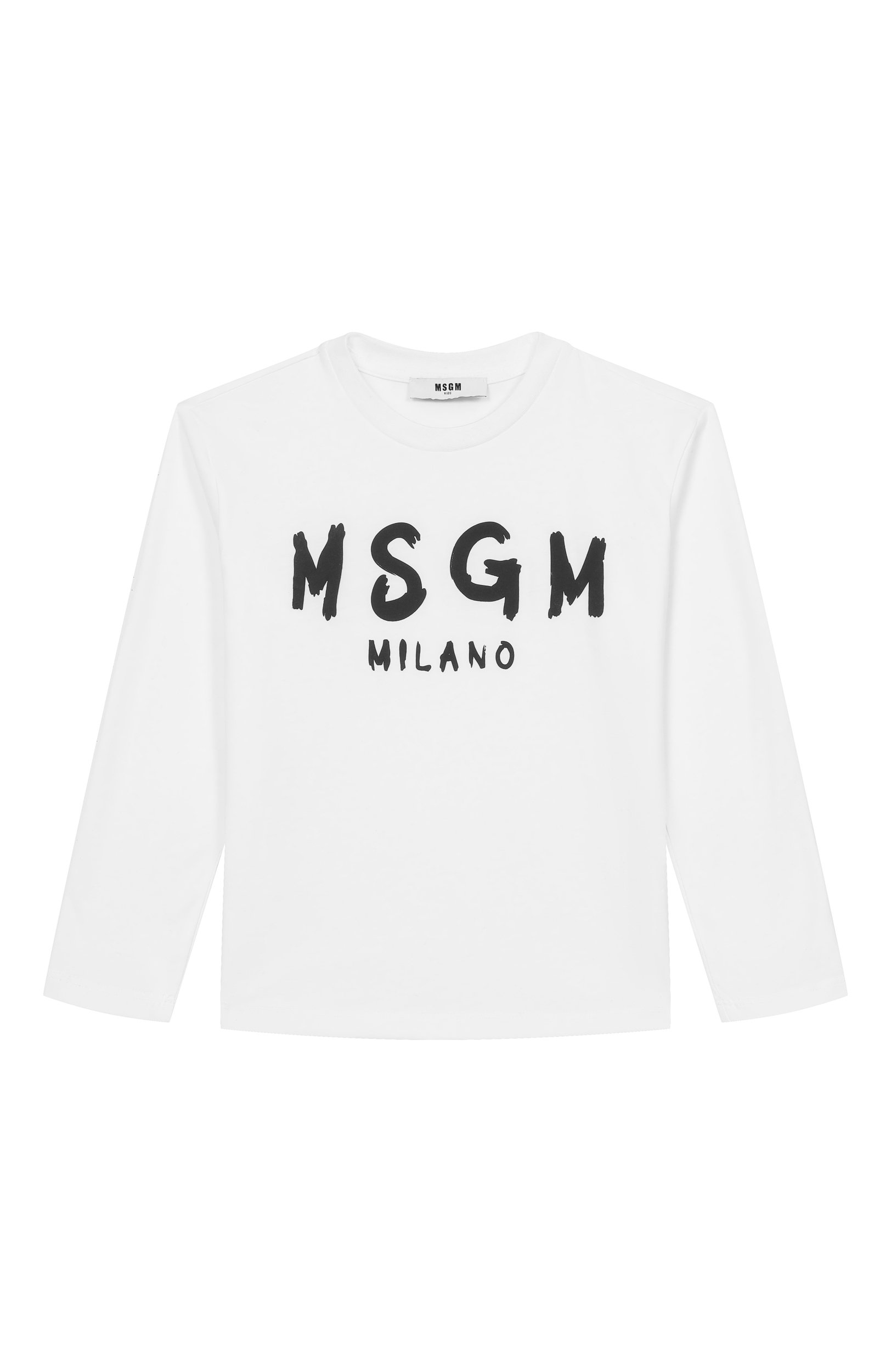 Хлопковый лонгслив MSGM KIDS, арт. F6MSJUTH012, фото 1