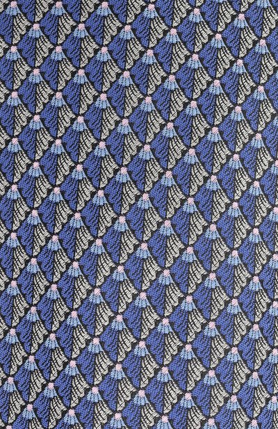 Шелковый галстук LANVIN синего цвета по цене 12600 руб., арт. 2065/TIE, фото 3 Шелковый галстук LANVIN, арт. 2065/TIE, фото 3