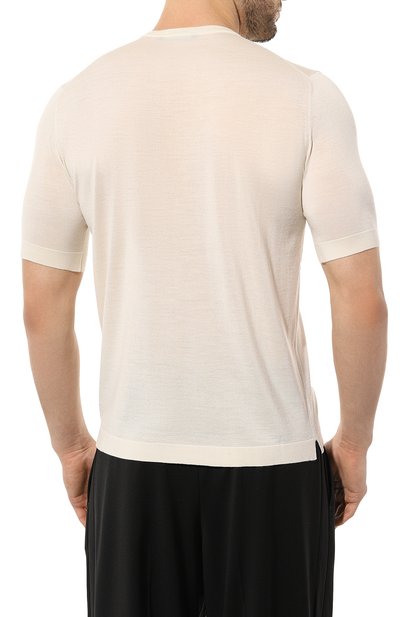 Джемпер из шерсти и шелка ANDREA CAMPAGNA, арт. TS0MC/LSC18R, фото 4