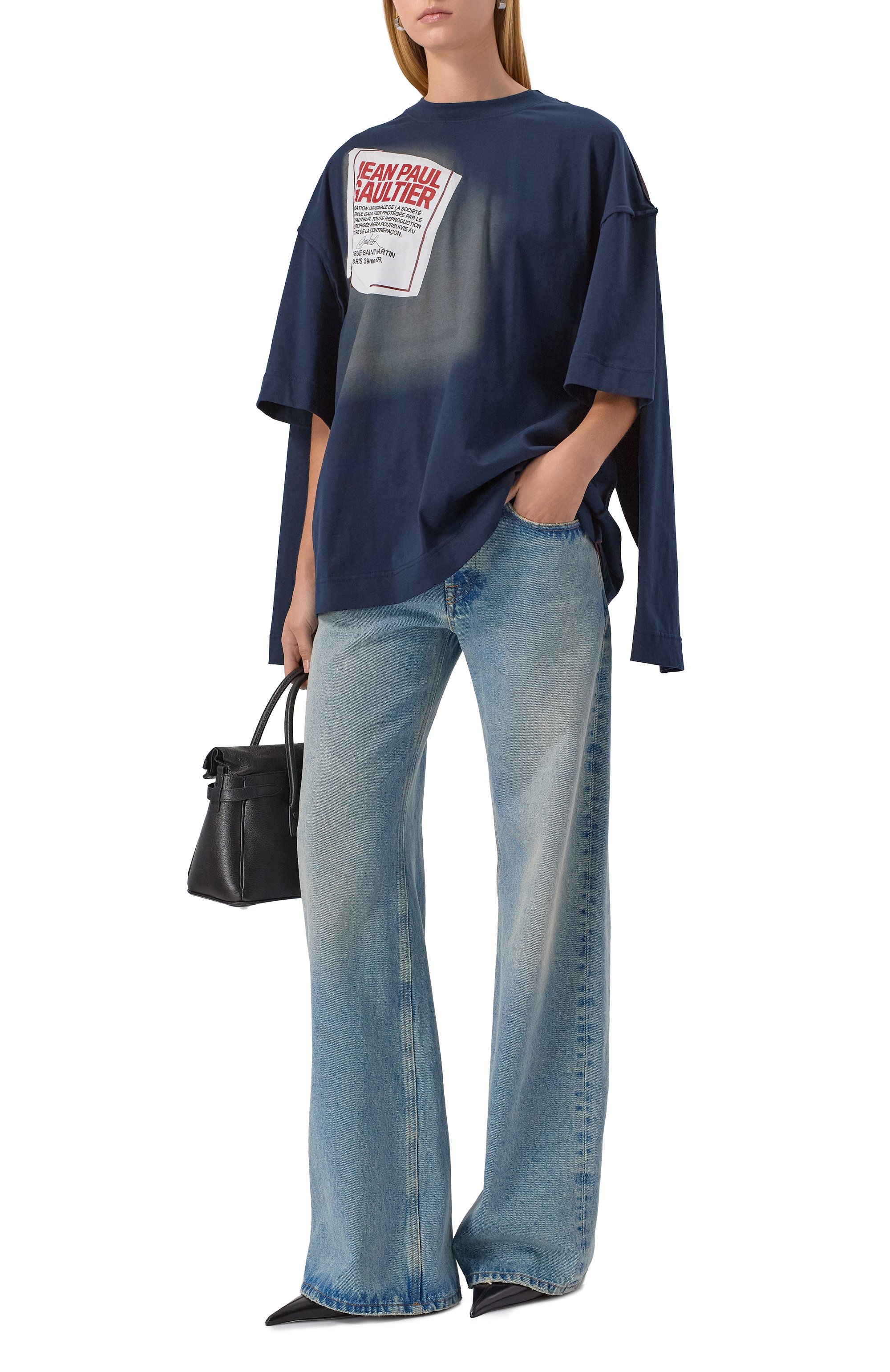 Хлопковая футболка JEAN PAUL GAULTIER, арт. 25/04-U-T0344/J017, фото 2