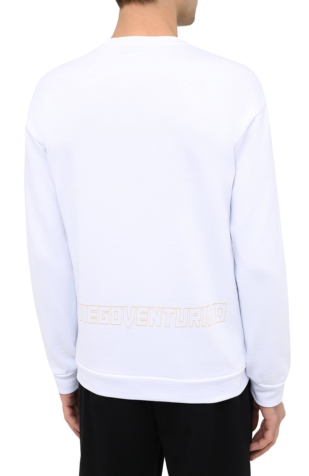 Хлопковый свитшот DIEGO VENTURINO, арт. FW20-DV FLG IRP, фото 4