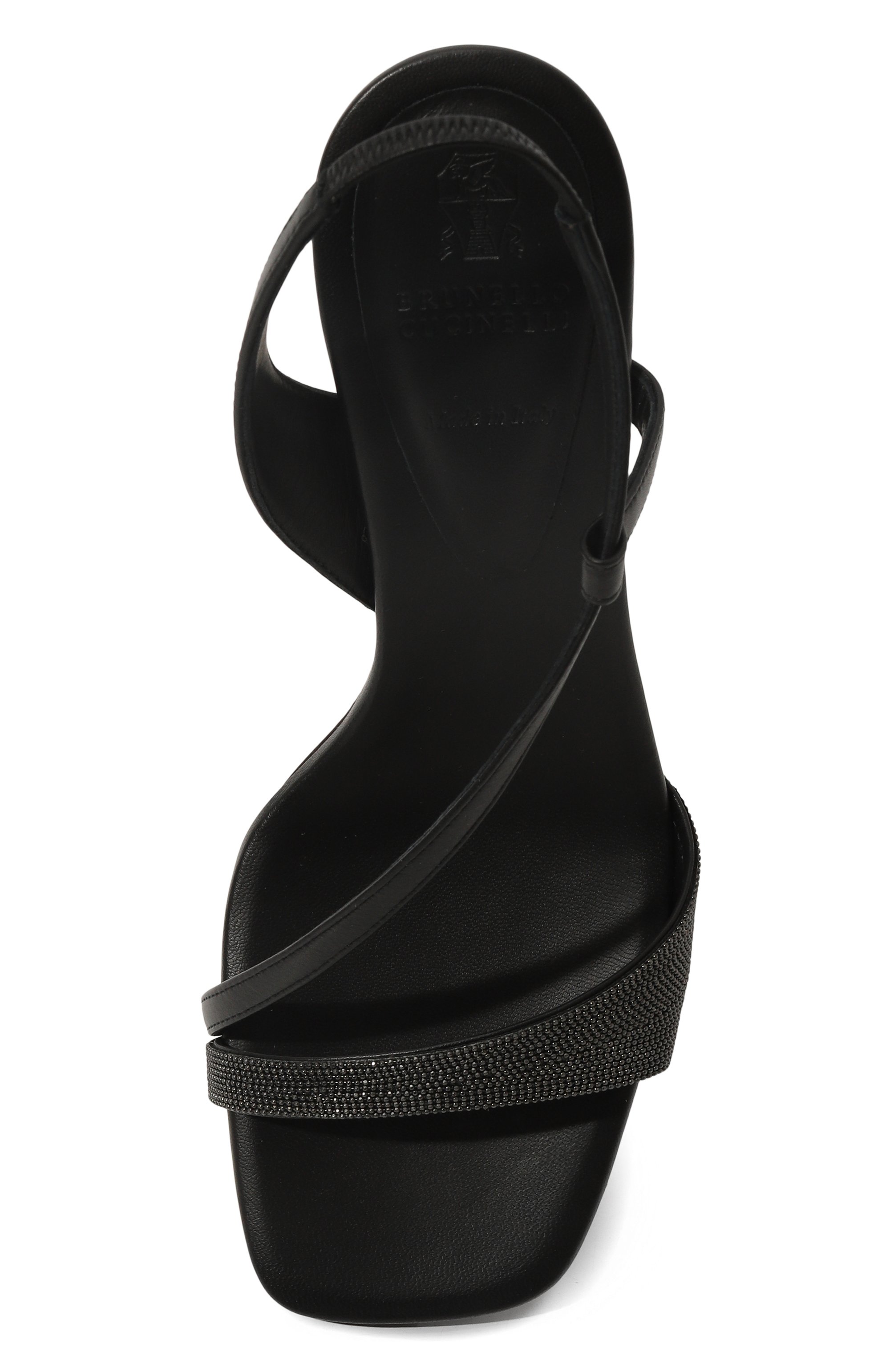 Кожаные босоножки BRUNELLO CUCINELLI, арт. MZSKC2665, фото 6