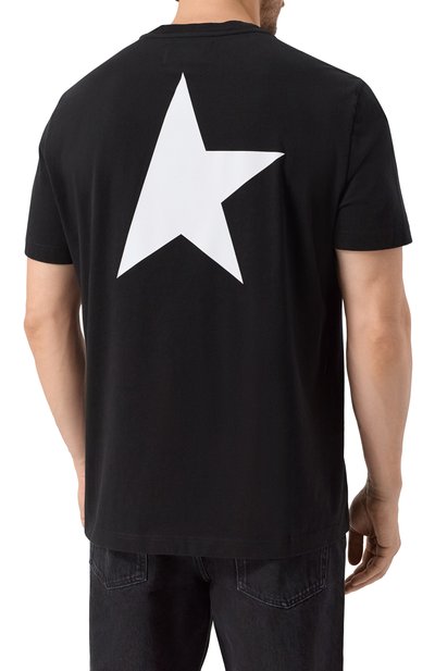 Хлопковая футболка GOLDEN GOOSE DELUXE BRAND, арт. GMP01220.P000879, фото 4