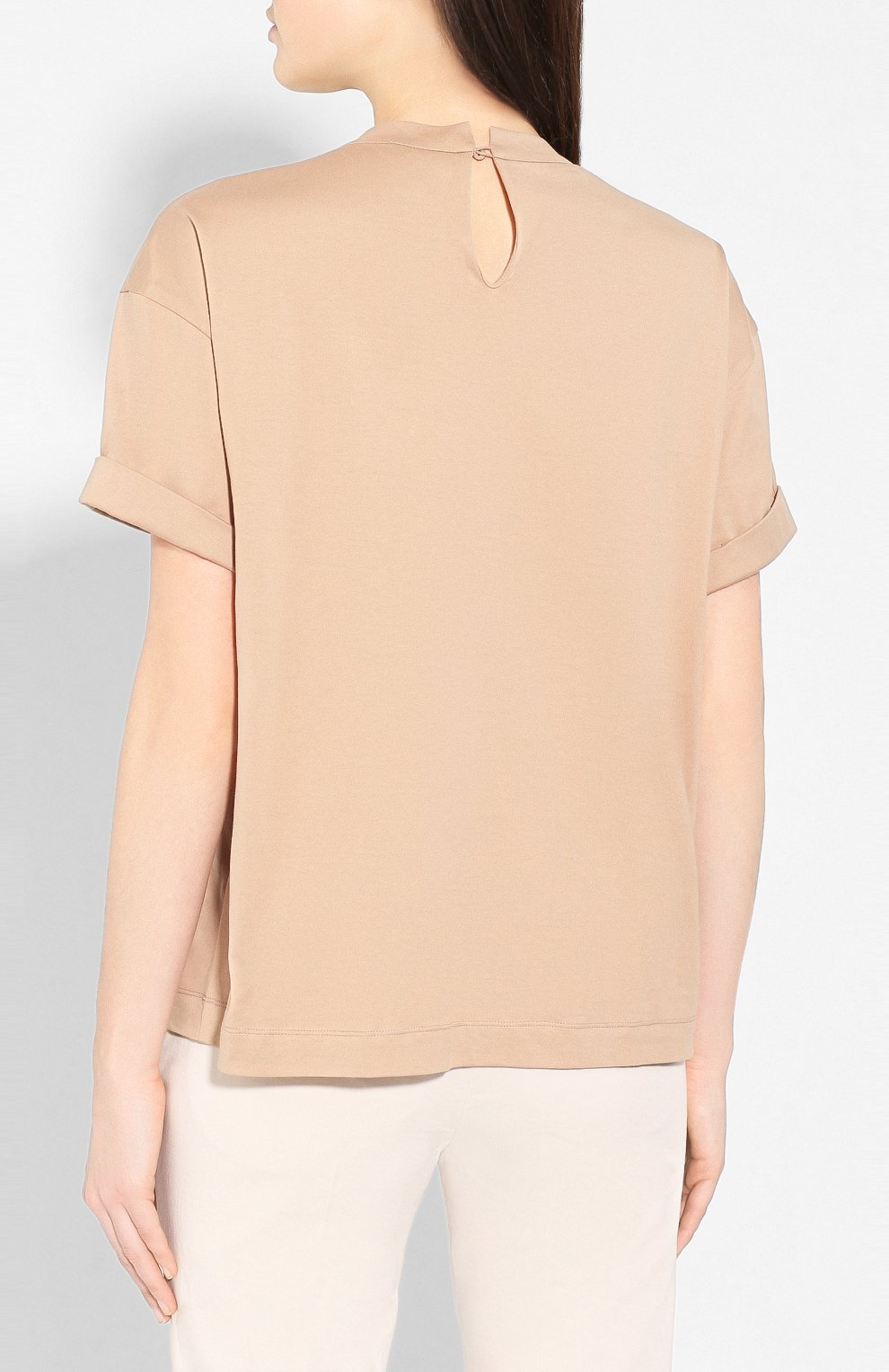 Хлопковый топ BRUNELLO CUCINELLI, арт. M0045BX100, фото 4