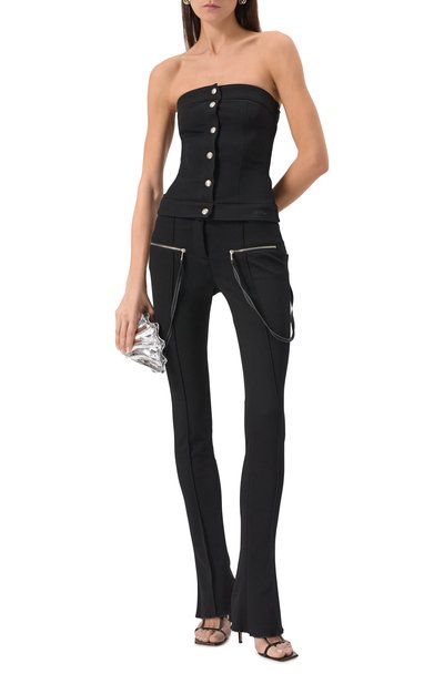Топ OFF-WHITE черного цвета по цене 85150 руб., арт. 0WAD25TS25JER001, фото 2 Топ OFF-WHITE, арт. 0WAD25TS25JER001, фото 2