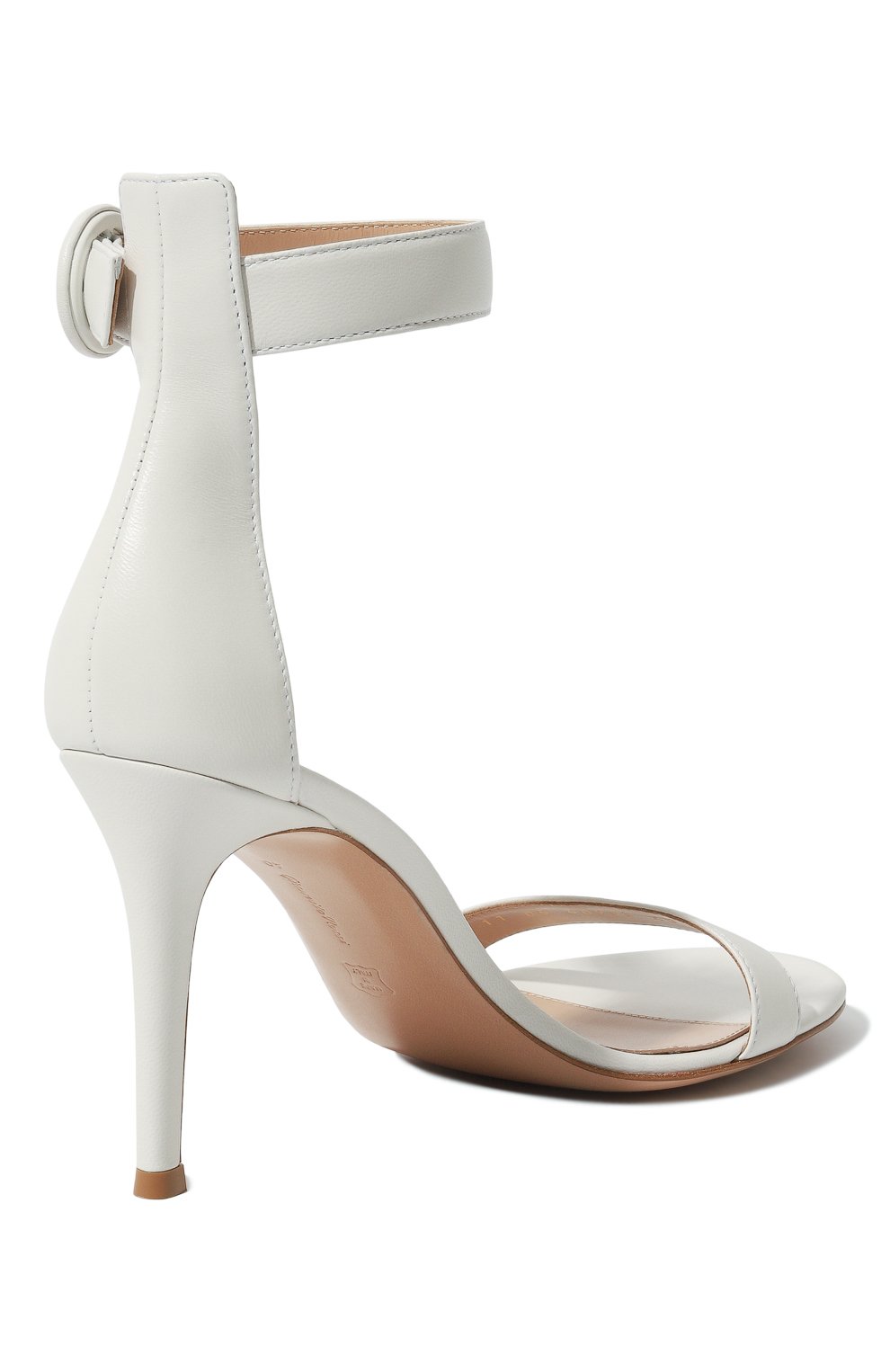 Кожаные босоножки portofino 85 GIANVITO ROSSI, арт. G60953.85RIC.NAPBIAN, фото 5