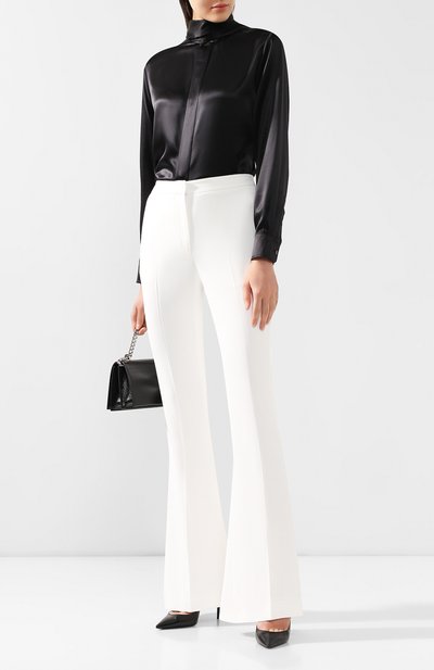 Расклешенные брюки ALEXANDER MCQUEEN, арт. 594346/QEAAA, фото 2