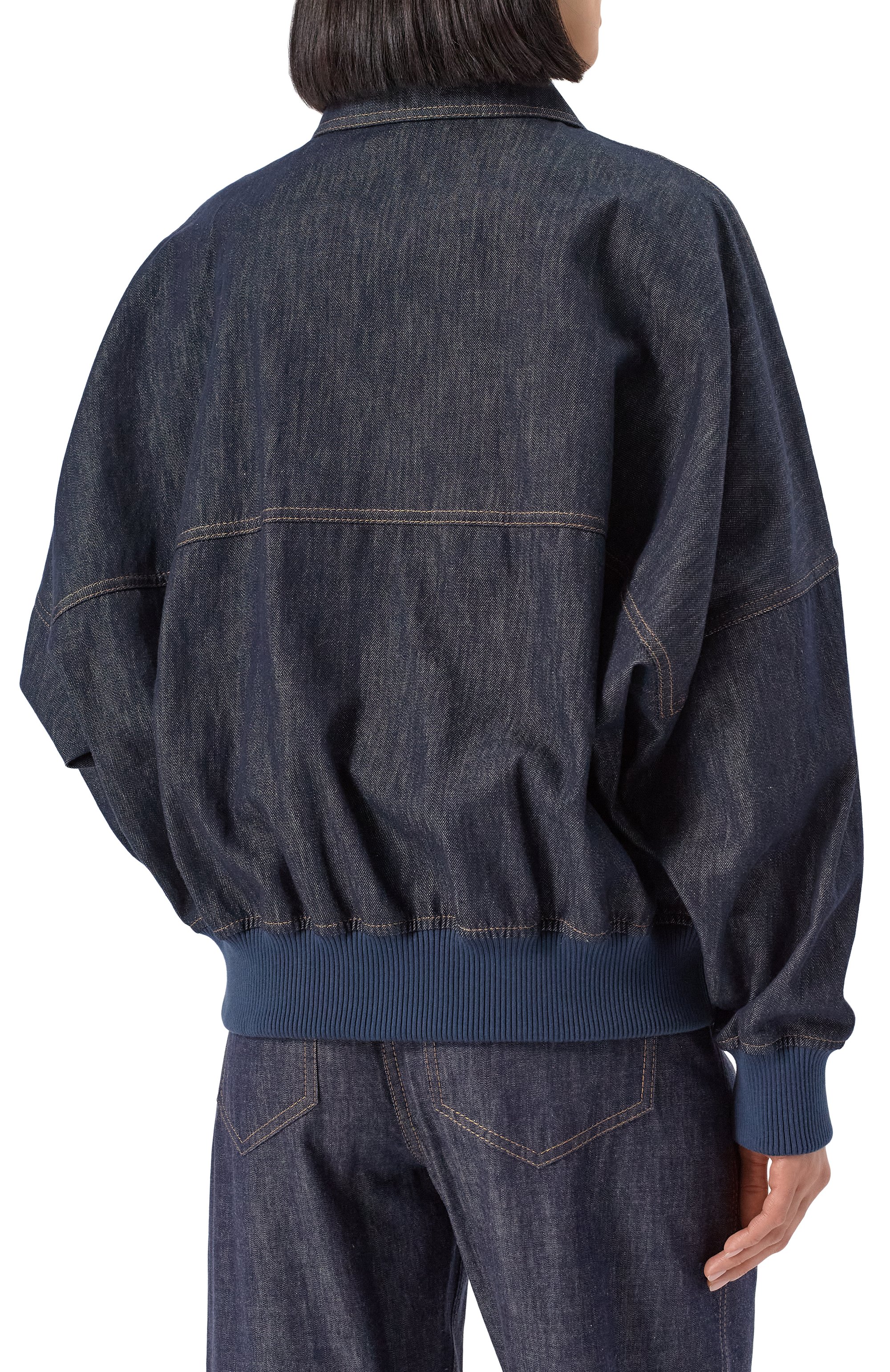 Хлопковый бомбер BRUNELLO CUCINELLI, арт. MB1257470, фото 4