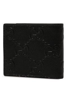 Мужской кожаное портмоне GUCCI черного цвета, арт. 625555/1W3AN | Фото 2 (Региональные ограничения белый список (Axapta Mercury): RU; Материал: Натуральная кожа; Нос: Не проставлено)