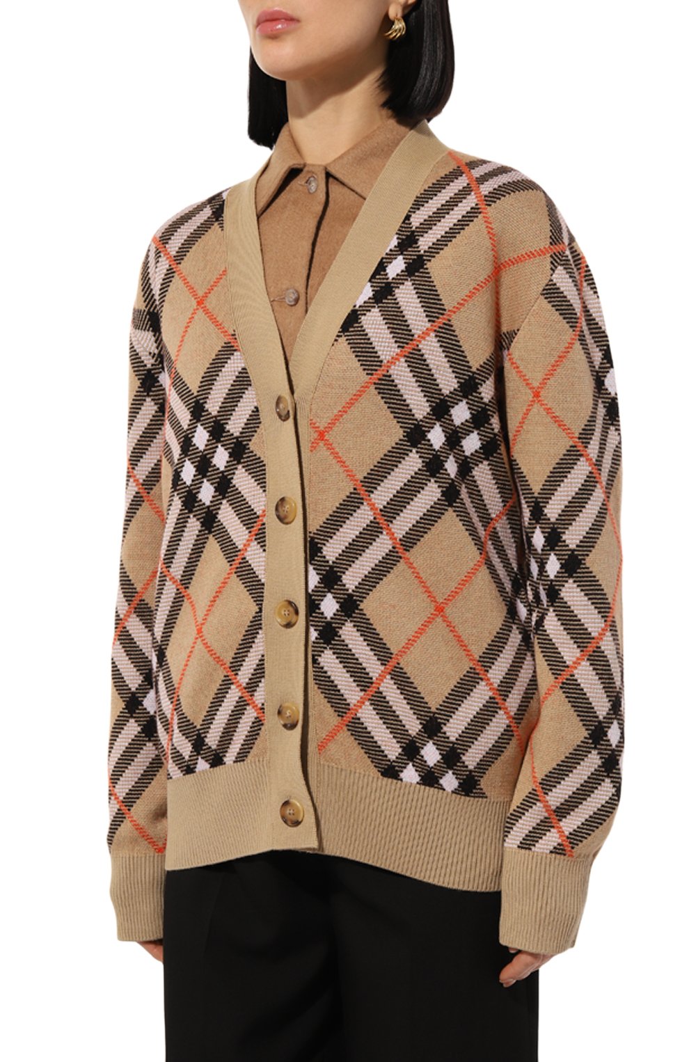 Шерстяной кардиган BURBERRY, арт. 8093491, фото 3