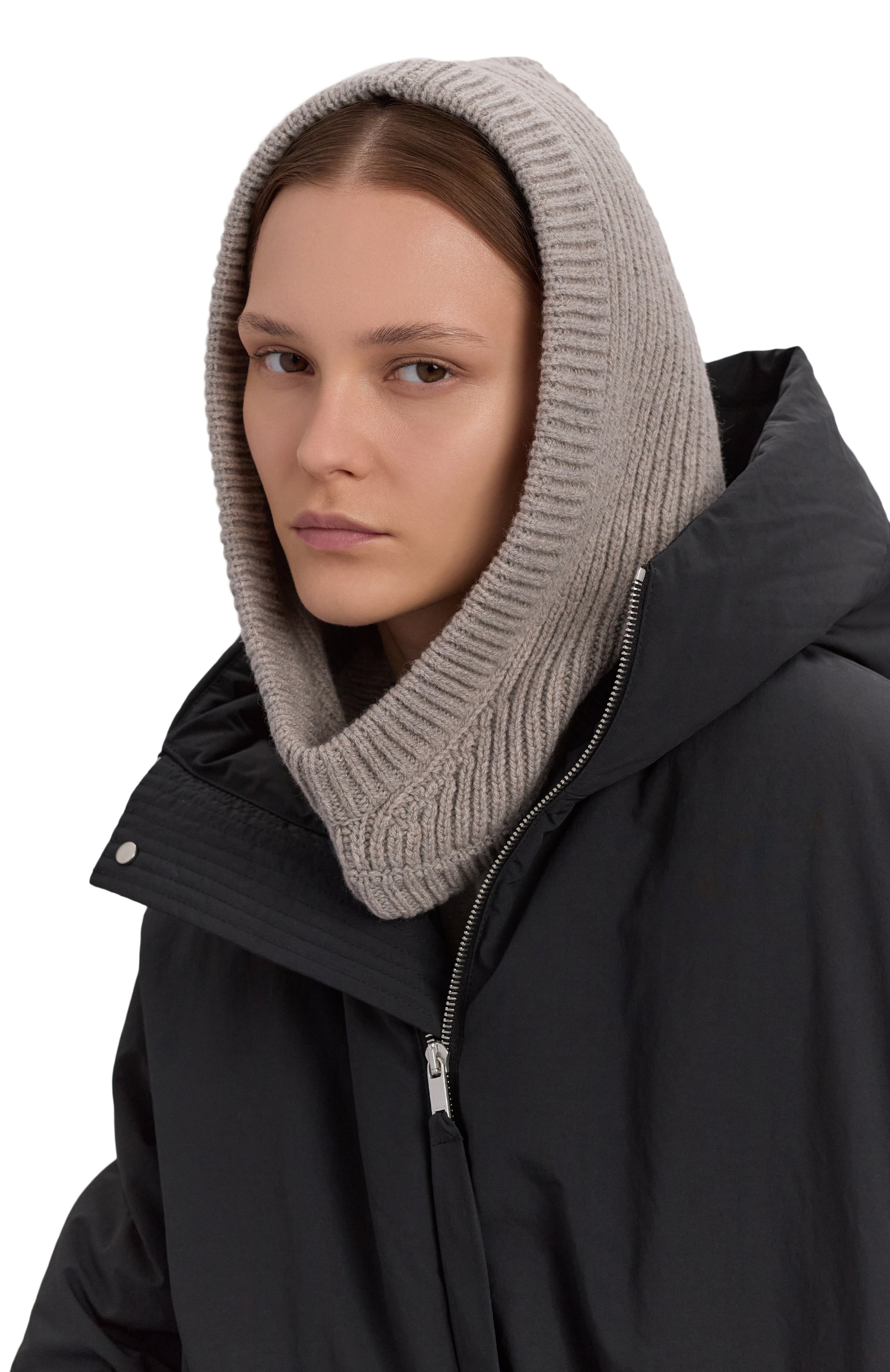 Кашемировый капор RICK OWENS, арт. RP02E4481/WSBR, фото 2