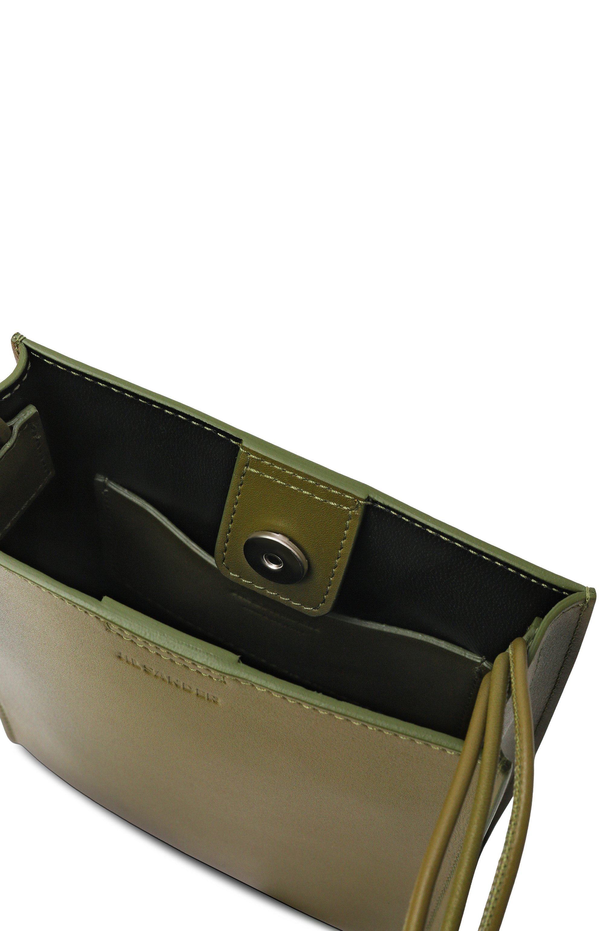 Сумка tangle small JIL SANDER хаки цвета по цене 94600 руб., арт. J25WG0003/P5995, фото 4 Сумка tangle small JIL SANDER, арт. J25WG0003/P5995, фото 4