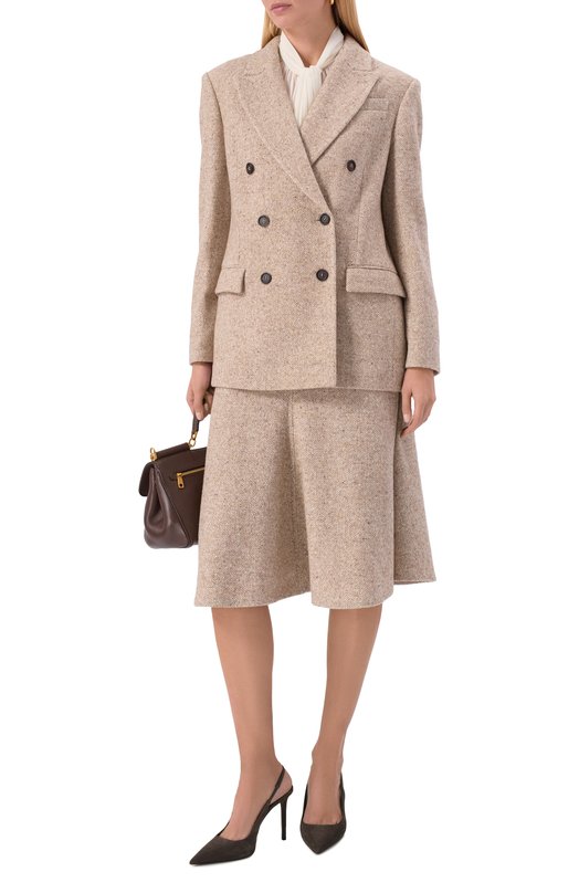 Замшевые туфли Brunello Cucinelli MZSFC2828 Коричневый  MZSFC2828 Фото 3