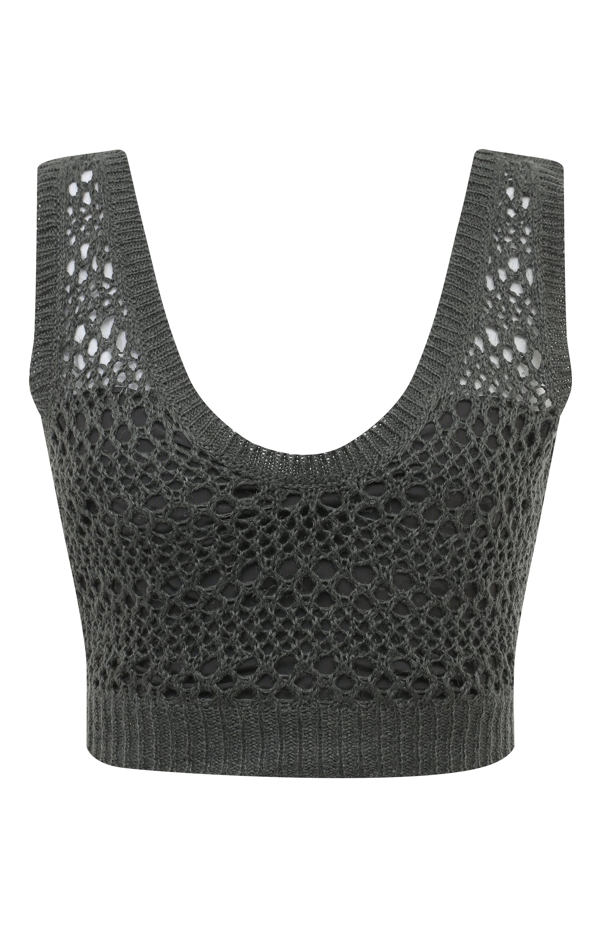 Топ изо льна и шелка BRUNELLO CUCINELLI, арт. MRA58B1366, фото 1