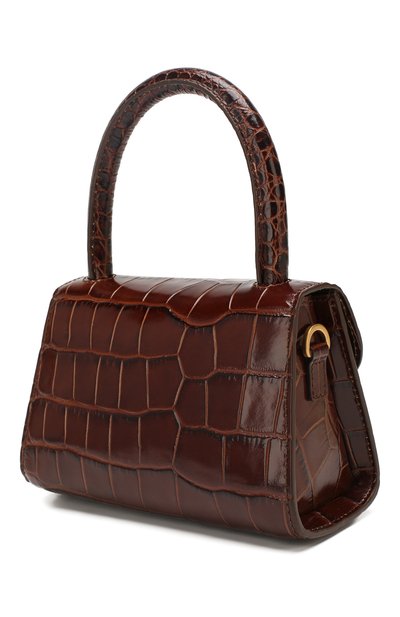 Сумка mini BY FAR коричневого цвета по цене 55150 руб., арт. 18FWMINANEDSMA, фото 3 Сумка mini BY FAR, арт. 18FWMINANEDSMA, фото 3