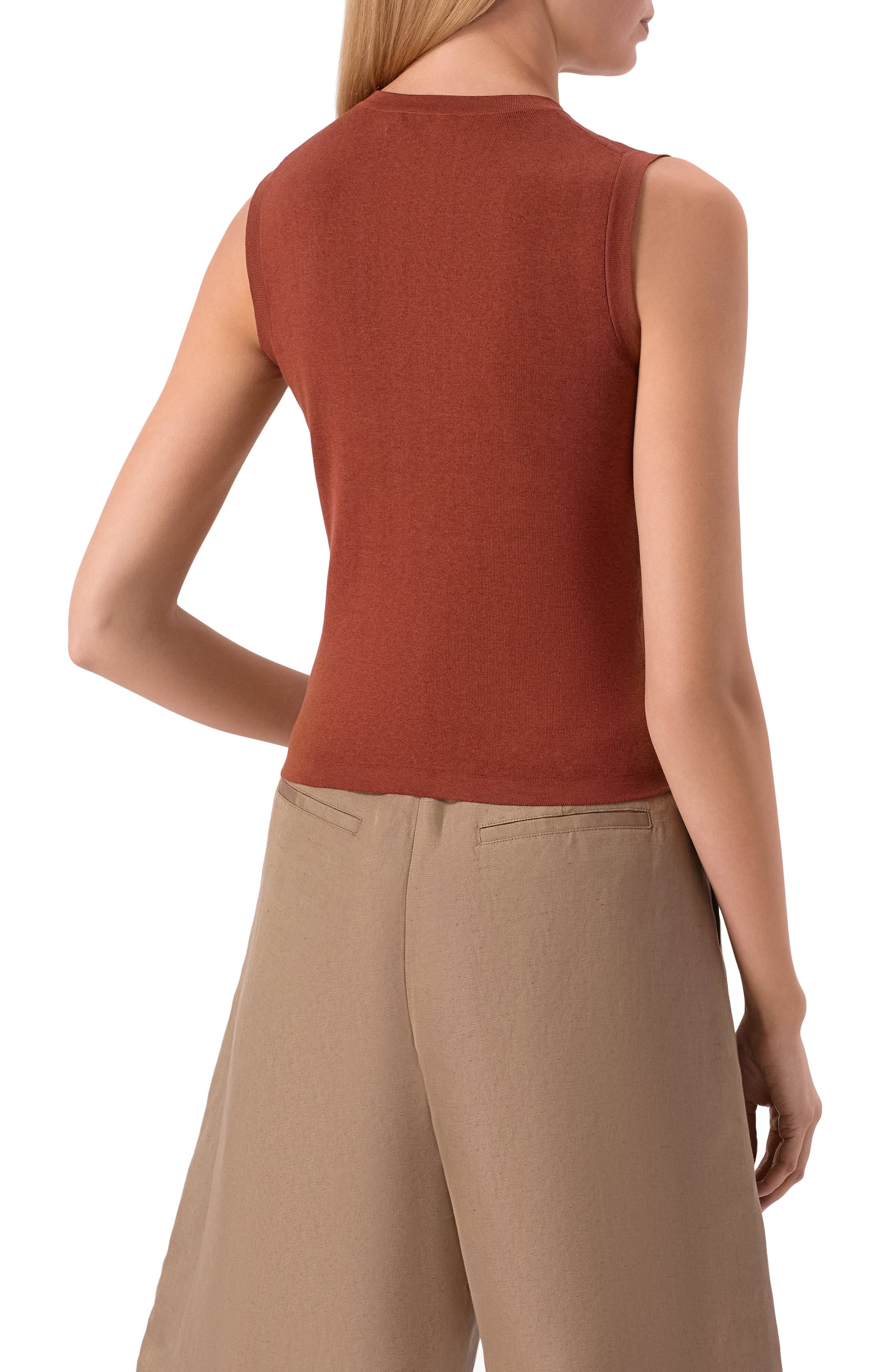 Топ из шелка и хлопка MVST, арт. M26.2PW.K221/Y201, фото 4