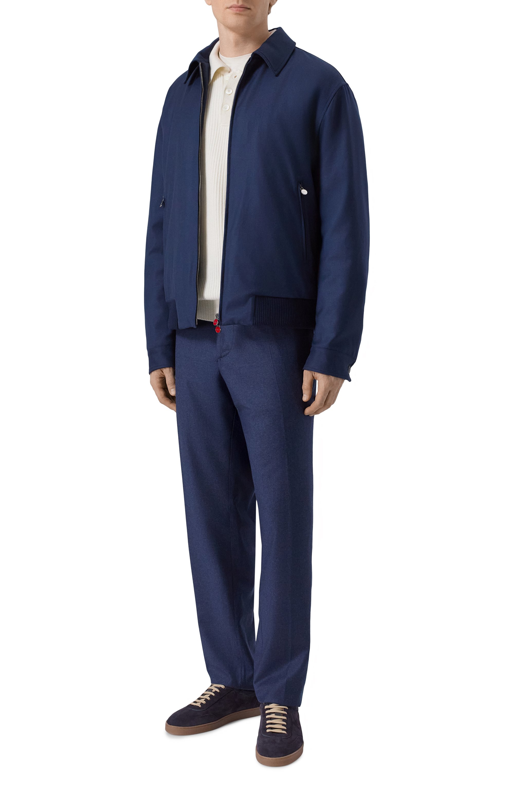 Бомбер из шерсти и кашемира KITON, арт. UW2233V0426H02, фото 2