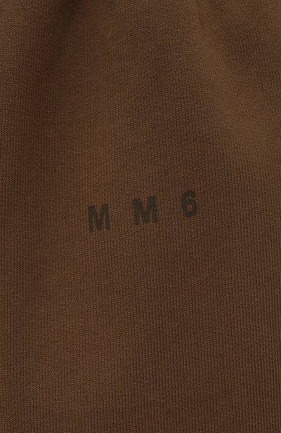 Хлопковые брюки MM6, арт. S52KA0315/S25337, фото 5