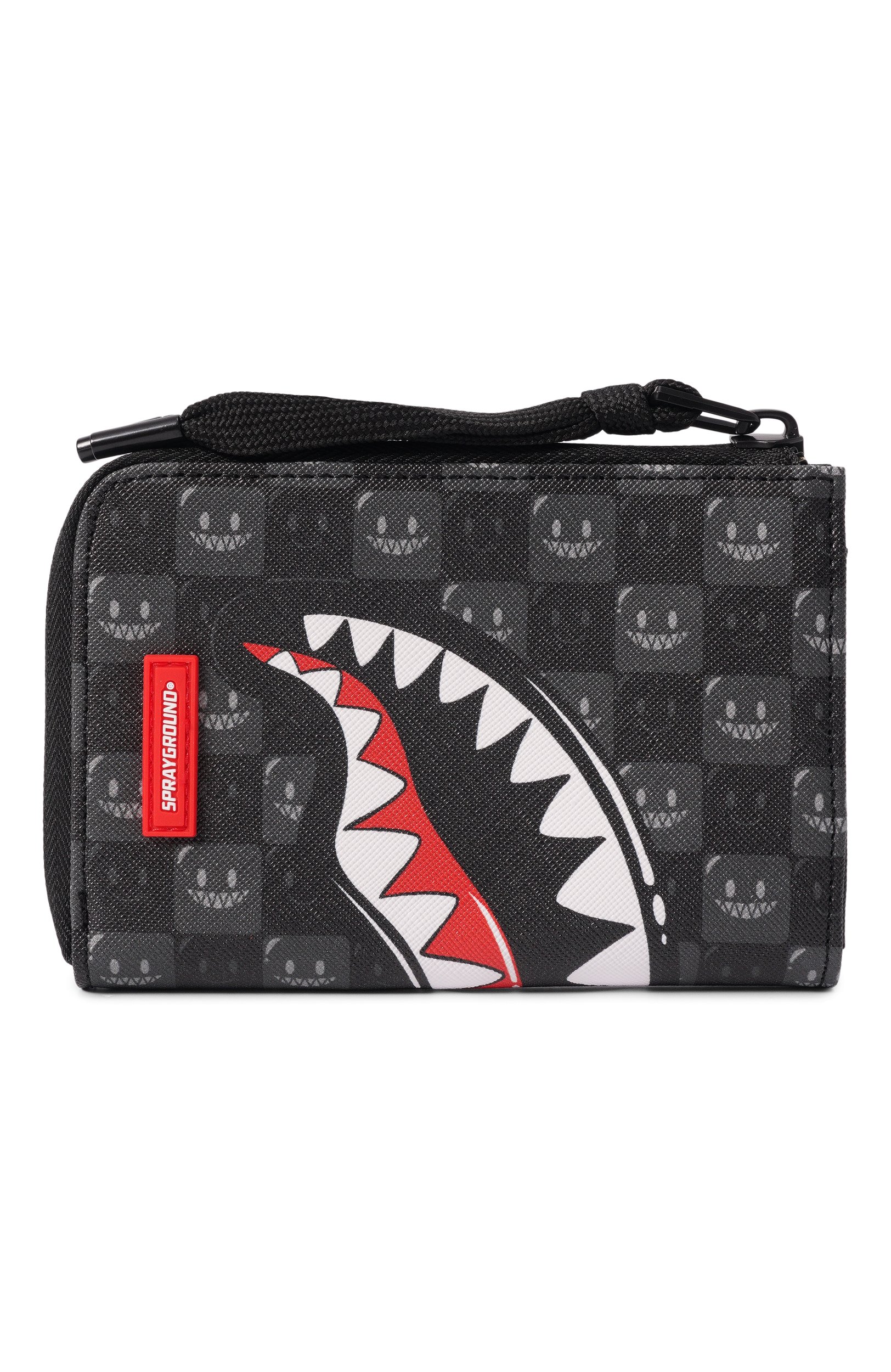 Кошелек SPRAYGROUND, арт. 910W9315NSZ/SHARKS IN PARIS WTF BUBBLY BLACK CHECK, фото 1